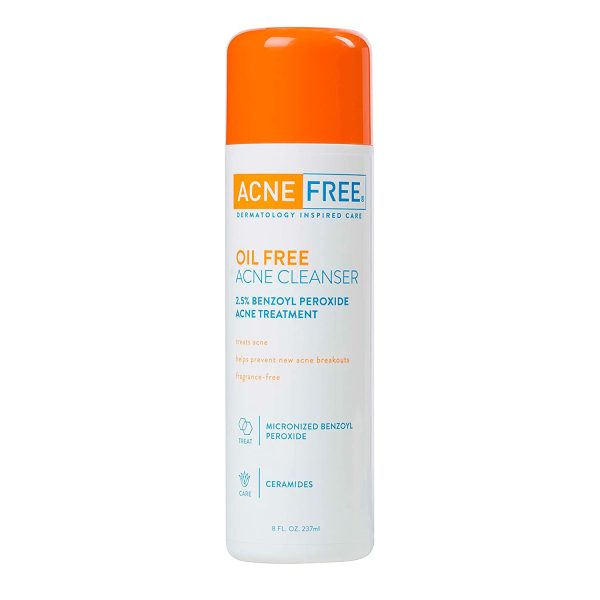 Acne Free Benzoyl Peroxide cleanser