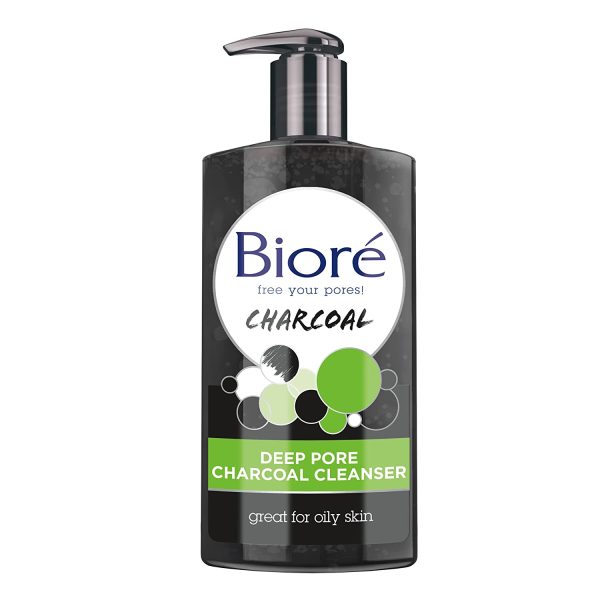 Biore Charcoal Deep Pore Cleanser