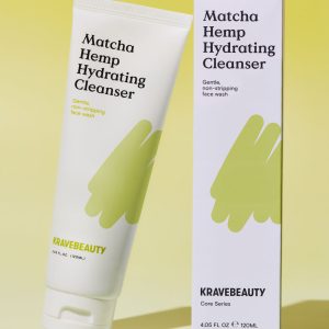 Krave Beauty Matcha Hemp Hydrating Cleanser 120ML