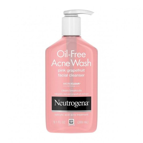 Neutrogena Pink Grapefruit Acne Face Wash 269ML